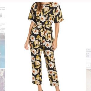 Floral jumpsuit